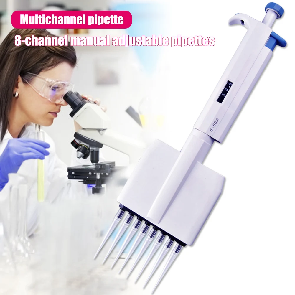 8 Channels Pipettor Volume Pipettes Adjustable Lab Transfer Pipettes Tool New Arrival
8 Channels Pipettor Volume Pipettes Adjustable Lab Transfer Pipettes Tool New Arrival
