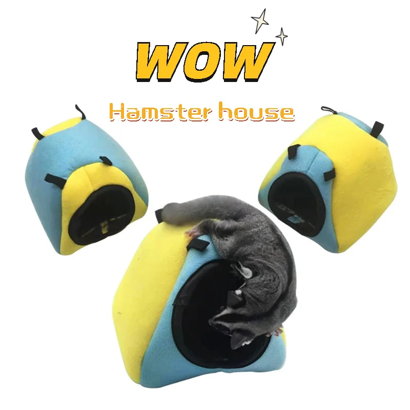 Hamster Cotton Nest Winter Warm Nest Small Pet Accessories Yurt Warm House Squirrel/honey Bag Glider/guinea Pig/guinea Pig/totor
Hamster Cotton Nest Winter Warm Nest Small Pet Accessories Yurt Warm House Squirrel/honey Bag Glider/guinea Pig/guinea Pig/totor