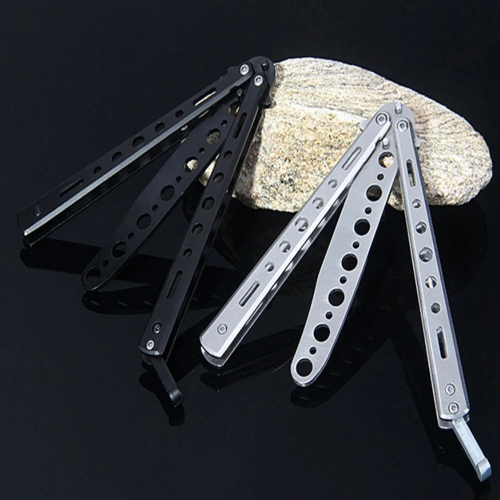 Beginner Butterfly Knife Stainless Steel Butterfly Comb Practice Training Foldable Haircut Comb Shape Practice Comb Tool Kit
Beginner Butterfly Knife Stainless Steel Butterfly Comb Practice Training Foldable Haircut Comb Shape Practice Comb Tool Kit