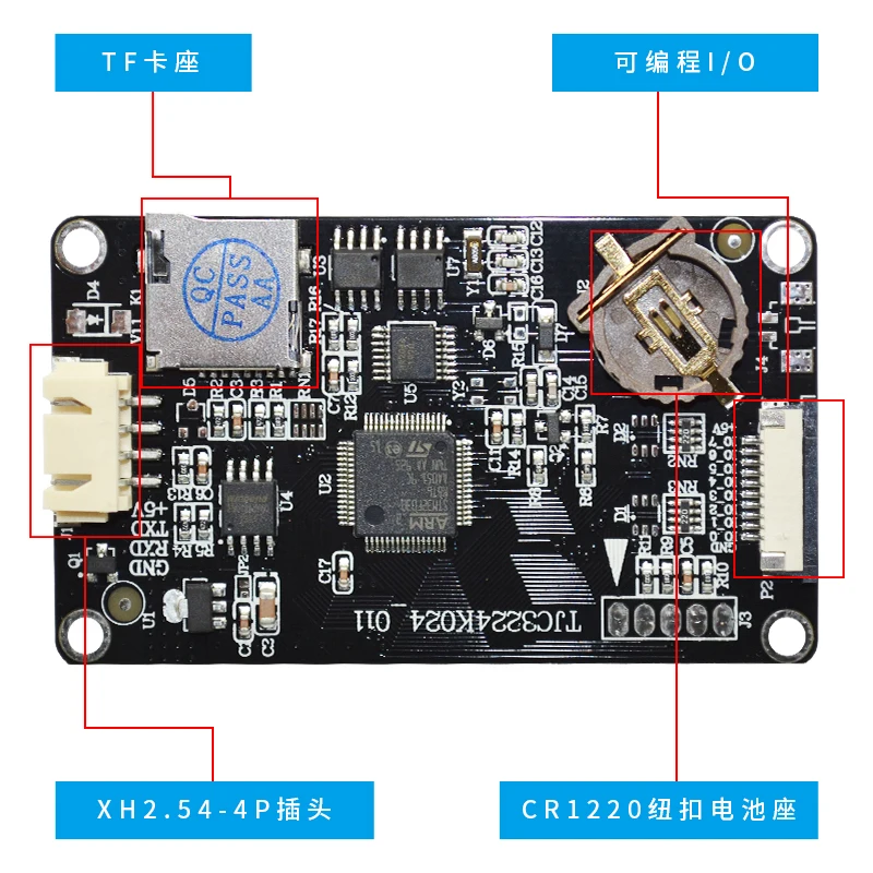 K0 2.4 Inch U-S-A-R-T HMI Serial Screen, Extended IO EEPROM T-F-T LCD Screen, Resistive Touch
K0 2.4 Inch U-S-A-R-T HMI Serial Screen, Extended IO EEPROM T-F-T LCD Screen, Resistive Touch