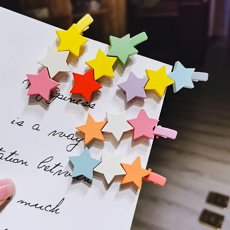 Colorful Geometric Heart Pentagram Hairpin Hair Clips for Women Girls Headwear Fashion Princess Hair Bands Barrettes Hairgrips
Colorful Geometric Heart Pentagram Hairpin Hair Clips for Women Girls Headwear Fashion Princess Hair Bands Barrettes Hairgrips