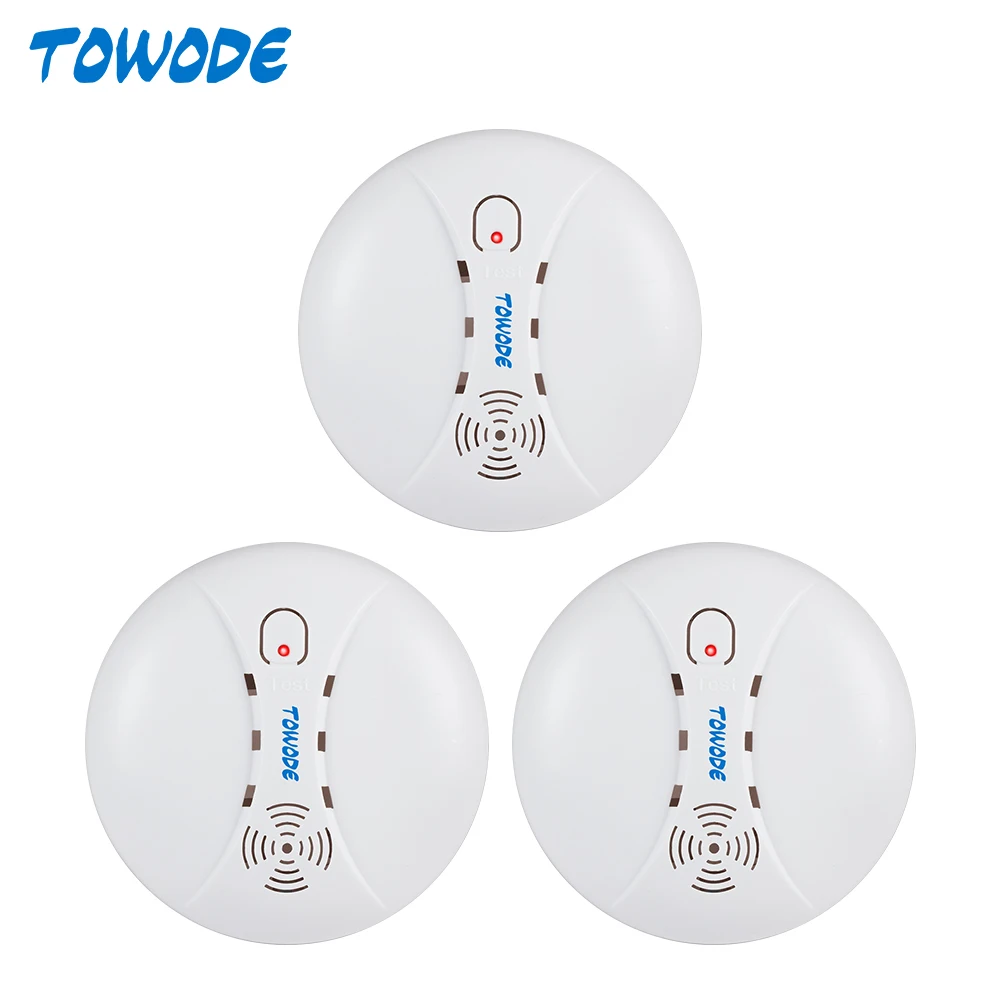 TOWODE 3PCS 5PCS 2PCS Wireless Smoke Detector 433MHZ Home Security Kitchen High Sensitive Stable Fire Sensor Alarm
TOWODE 3PCS 5PCS 2PCS Wireless Smoke Detector 433MHZ Home Security Kitchen High Sensitive Stable Fire Sensor Alarm