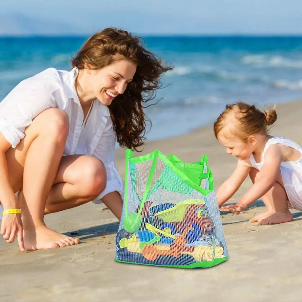 New Product Outdoor Beach Bag Children's Beach Toy Storage Bag Play Sand Tool Beach Net Bag Large Capacity Oxford Net Bag purses
New Product Outdoor Beach Bag Children's Beach Toy Storage Bag Play Sand Tool Beach Net Bag Large Capacity Oxford Net Bag purses