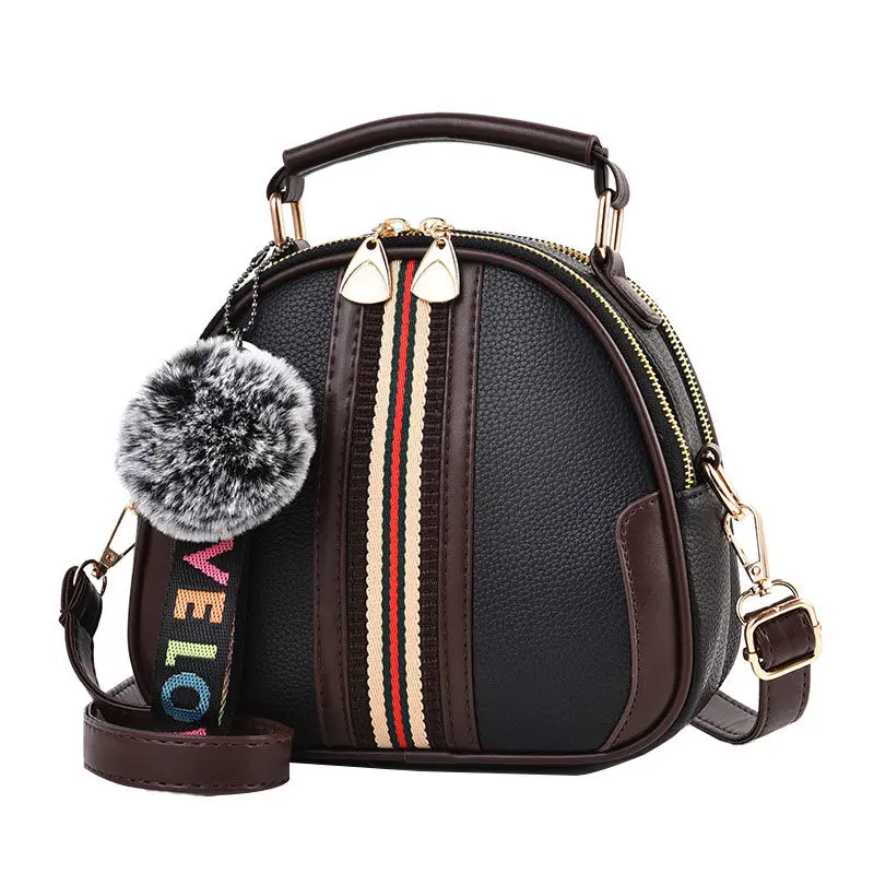 Hot Leather Handbags for Women Shoulder Tote Bags Ladies Purses and Handbags Crossbody Bags with Hairball Pendant сумка женская
Hot Leather Handbags for Women Shoulder Tote Bags Ladies Purses and Handbags Crossbody Bags with Hairball Pendant сумка женская