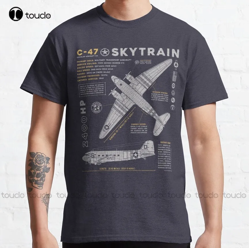 C-47 Skytrain C 47 Skytrain C47 C 47 Dakota Classic T-Shirt Mens Gym Shirts Custom Aldult Teen Unisex Digital Printing Tee Shirt
C-47 Skytrain C 47 Skytrain C47 C 47 Dakota Classic T-Shirt Mens Gym Shirts Custom Aldult Teen Unisex Digital Printing Tee Shirt