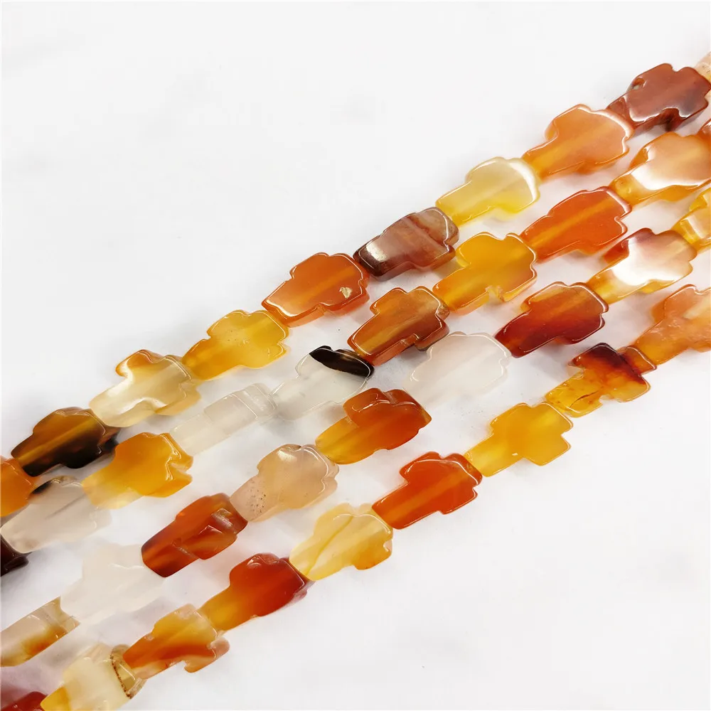 1 Strand 33Pcs 8x12x4mm Brown Red Agate Cross Loose Beads For DIY Jewelry Necklace Making Accessories 15.5Inch
1 Strand 33Pcs 8x12x4mm Brown Red Agate Cross Loose Beads For DIY Jewelry Necklace Making Accessories 15.5Inch