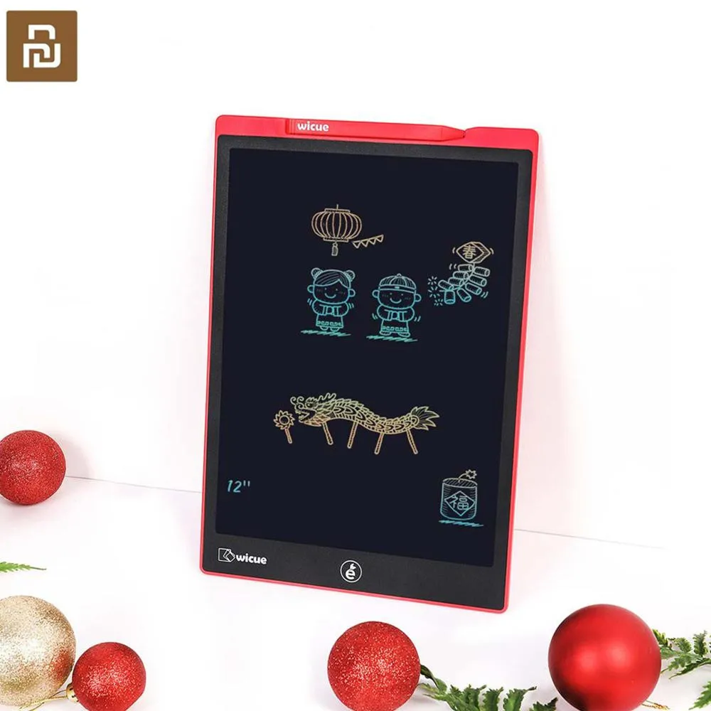 Youpin Wicue планшет почерк доска LCD 12 дюймов Радуга Обучающие инструменты для письма
