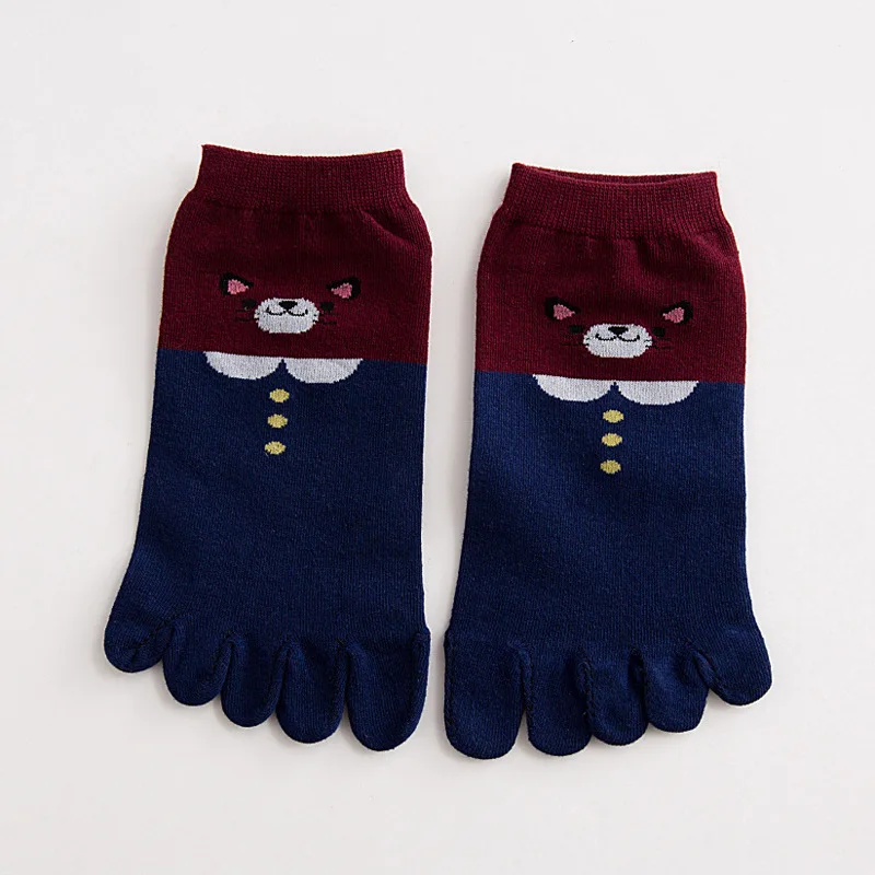 1 Pair Women Stock Socks Cartoon Toe Socks Five Finger Socks Fashion Lady Girls Cotton Funny Sock
1 Pair Women Stock Socks Cartoon Toe Socks Five Finger Socks Fashion Lady Girls Cotton Funny Sock