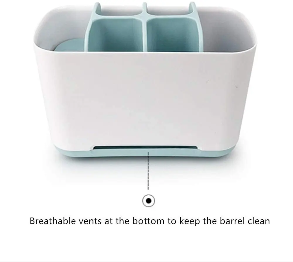 1pcs Toothbrush Toothpaste Holder Makeup Brush Electric Detachable toothbrush and toothpaste storage rack bathroom wash storage
1pcs Toothbrush Toothpaste Holder Makeup Brush Electric Detachable toothbrush and toothpaste storage rack bathroom wash storage