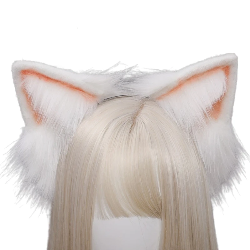 Animal Anime Faux Fur Kitten Wolf Ears Headband Kawaii Plush Lolita Headdress Hair Hoop Halloween Cosplay Costume Party
Animal Anime Faux Fur Kitten Wolf Ears Headband Kawaii Plush Lolita Headdress Hair Hoop Halloween Cosplay Costume Party
