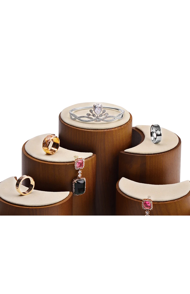 Oirlv Jewelry Display Wood Ring Pendant Display Stand Earring Organizer Tray Jewelry Display Rack Showcase
Oirlv Jewelry Display Wood Ring Pendant Display Stand Earring Organizer Tray Jewelry Display Rack Showcase