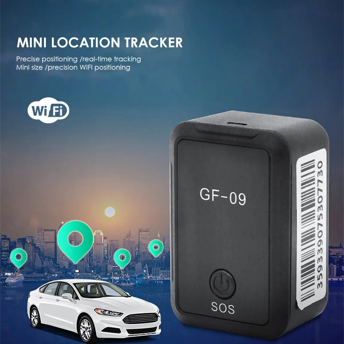 Автомобильный GPS-локатор GF09 с приложением для дистанционной записи, устройство против падения, голосовое управление, запись, трекер в режим...
Автомобильный GPS-локатор GF09 с приложением для дистанционной записи, устройство против падения, голосовое управление, запись, трекер в режим...