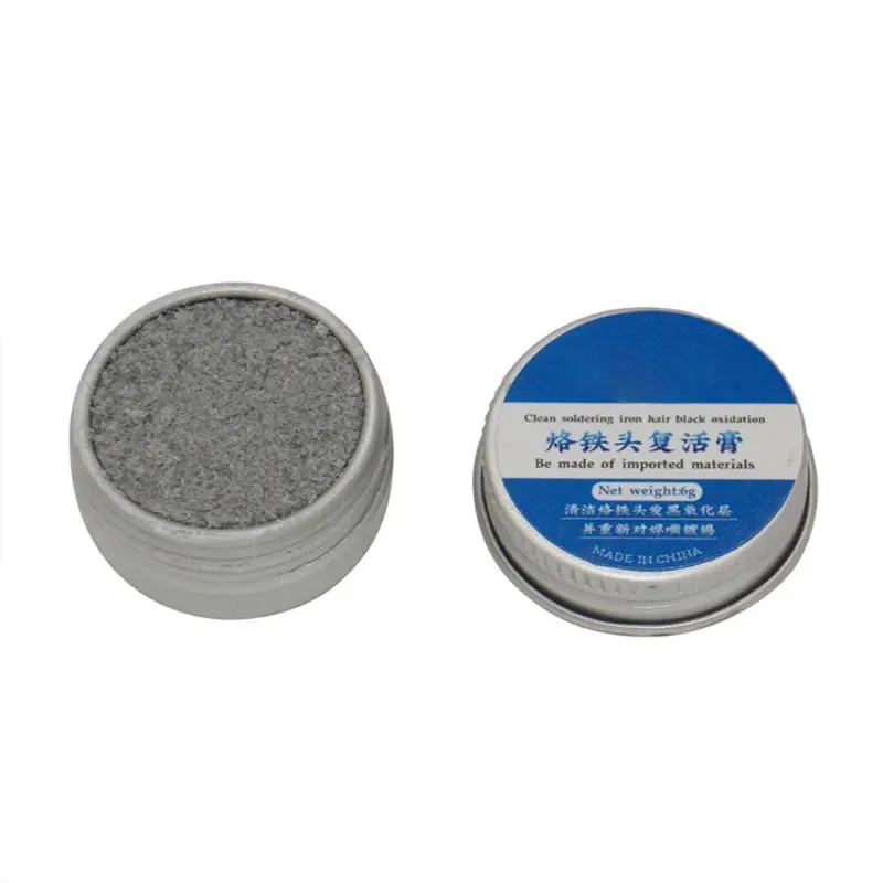 Electrical Soldering Iron Tip Refresher Solder Iron Tip Head Resurrection Cream Clean Paste Oxide Solder
Electrical Soldering Iron Tip Refresher Solder Iron Tip Head Resurrection Cream Clean Paste Oxide Solder