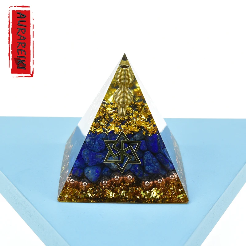 High Quality Natural Lazulite Orgone Pyramids Crystals And Stones Chakra Spiritual Orgonite Reiki Healing Wicca Room Decoration
High Quality Natural Lazulite Orgone Pyramids Crystals And Stones Chakra Spiritual Orgonite Reiki Healing Wicca Room Decoration