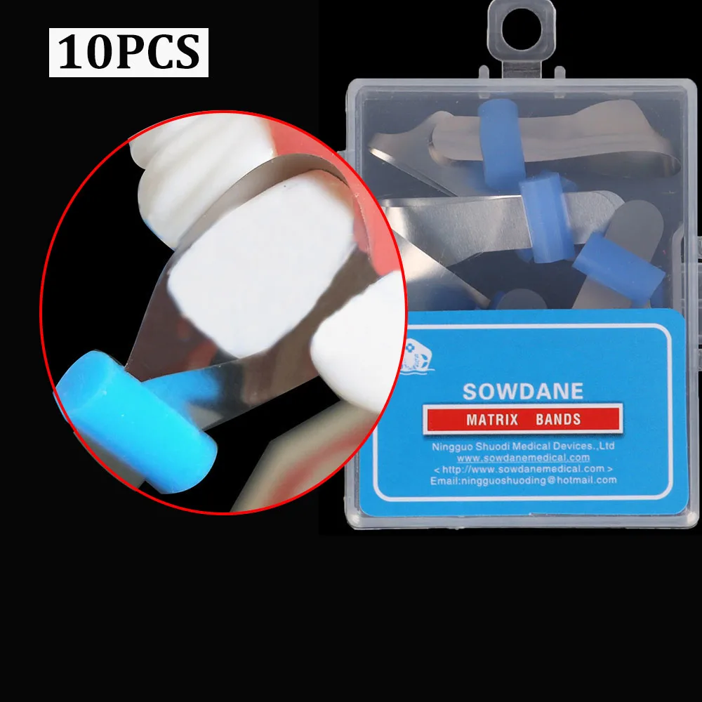 Teeth Whitening Metal Matrix Bands Retainerless Automatrix with Locker Dental Matrix Matrices Sectional contoured Matrices
Teeth Whitening Metal Matrix Bands Retainerless Automatrix with Locker Dental Matrix Matrices Sectional contoured Matrices