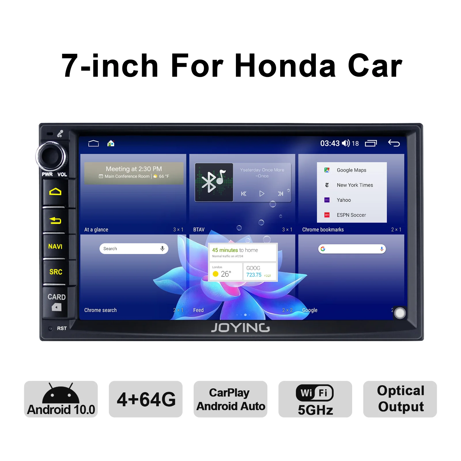 Android 2 din car radio head unit Android 10.0 4GB+64GB car radio player GPS Navigation with 4G For Honda Civic/Accord/CR-V/H-RV 
Android 2 din car radio head unit Android 10.0 4GB+64GB car radio player GPS Navigation with 4G For Honda Civic/Accord/CR-V/H-RV