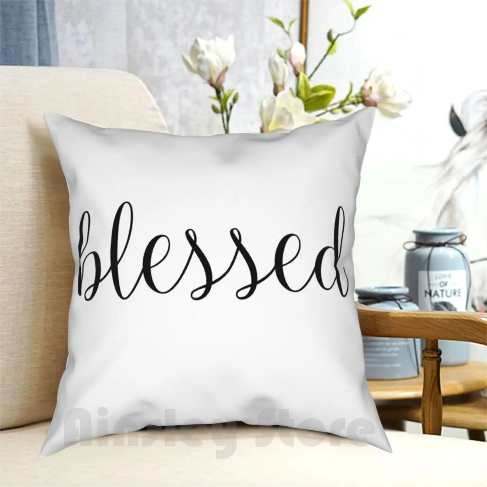 Blessed Pillow Case Printed Home Soft DIY Pillow cover Blessed Bless Christian Motivational Inspirational Colorful Colors
Blessed Pillow Case Printed Home Soft DIY Pillow cover Blessed Bless Christian Motivational Inspirational Colorful Colors