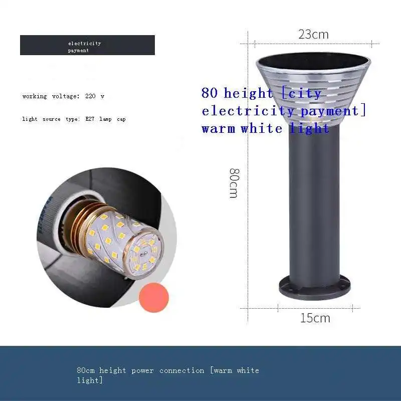 Lumiere Lampe Exterieur Para Bahce Aydinlatma Tuin Verlichting Luce De Jardin LED Tuinverlichting Outdoor Garden Light Lawn Lamp
Lumiere Lampe Exterieur Para Bahce Aydinlatma Tuin Verlichting Luce De Jardin LED Tuinverlichting Outdoor Garden Light Lawn Lamp