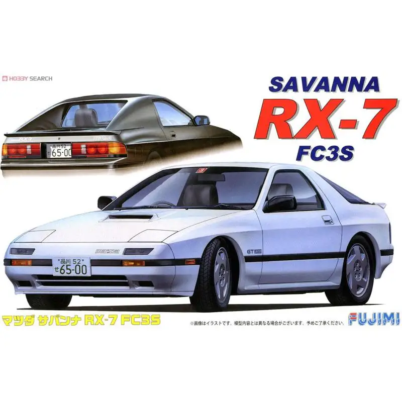 1/24 Fujimi сборка модель автомобиля Initial D для MAZDA Savanna RX-7 FC3S 1985 DIY Пластик сборка модели автомобиля kit #04616
1/24 Fujimi сборка модель автомобиля Initial D для MAZDA Savanna RX-7 FC3S 1985 DIY Пластик сборка модели автомобиля kit #04616