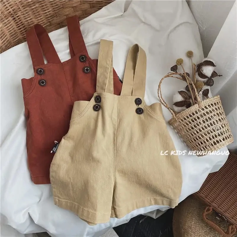 Toddler Kids Short Overalls 2021 Summer Baby Girls Boys Korean Solid Cotton Short Jumpsuits New Children's Shorts Kids Clothes
Toddler Kids Short Overalls 2021 Summer Baby Girls Boys Korean Solid Cotton Short Jumpsuits New Children's Shorts Kids Clothes