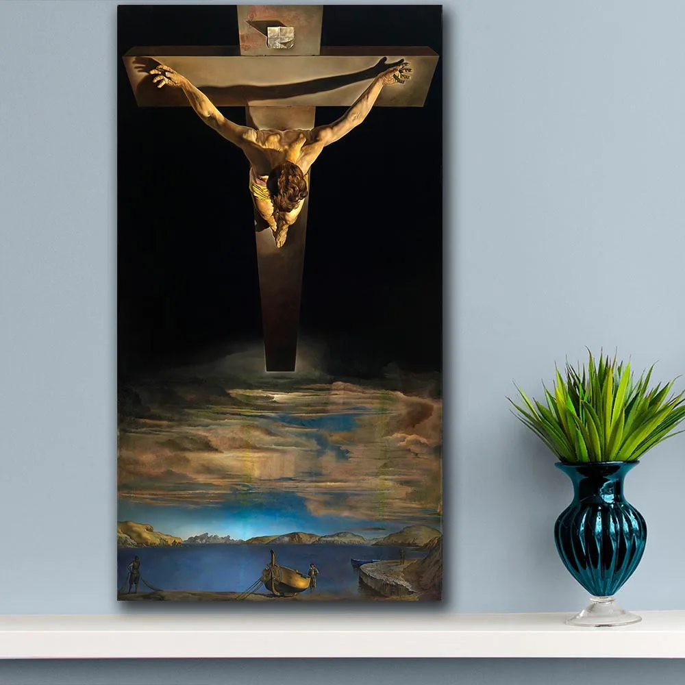 Salvador Dali-christ-of-saint-john-of-the-cross Wall Art Wall Pictures for Living Room Home Decor Oil Painting on Canvas Prints
Salvador Dali-christ-of-saint-john-of-the-cross Wall Art Wall Pictures for Living Room Home Decor Oil Painting on Canvas Prints