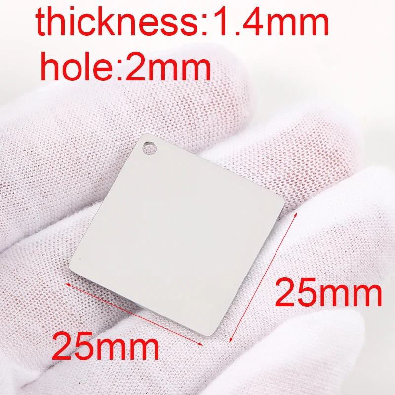 Square Blank Stamp Charms Mirror Polished Stainless Steel 25mm Charms Pendant For DIY Making Bracelet 20pcs/lot
Square Blank Stamp Charms Mirror Polished Stainless Steel 25mm Charms Pendant For DIY Making Bracelet 20pcs/lot