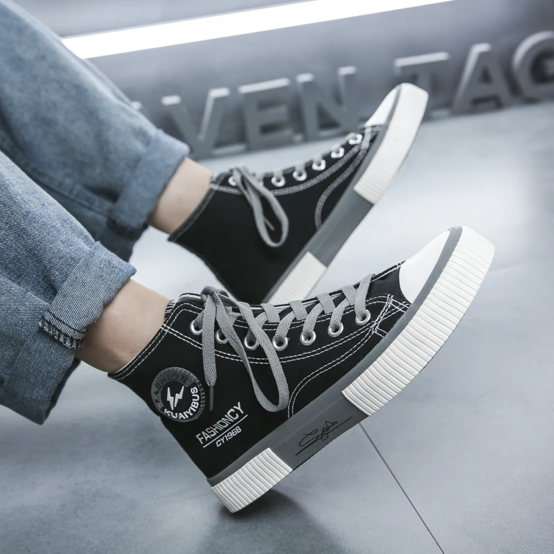 Men Casual Shoes New Lace-up Student Canvas Shoes Shoes Men Fashion Sneakers Hot Sale Outdoor Breathable Shoes Zapatos De Hombre
Men Casual Shoes New Lace-up Student Canvas Shoes Shoes Men Fashion Sneakers Hot Sale Outdoor Breathable Shoes Zapatos De Hombre