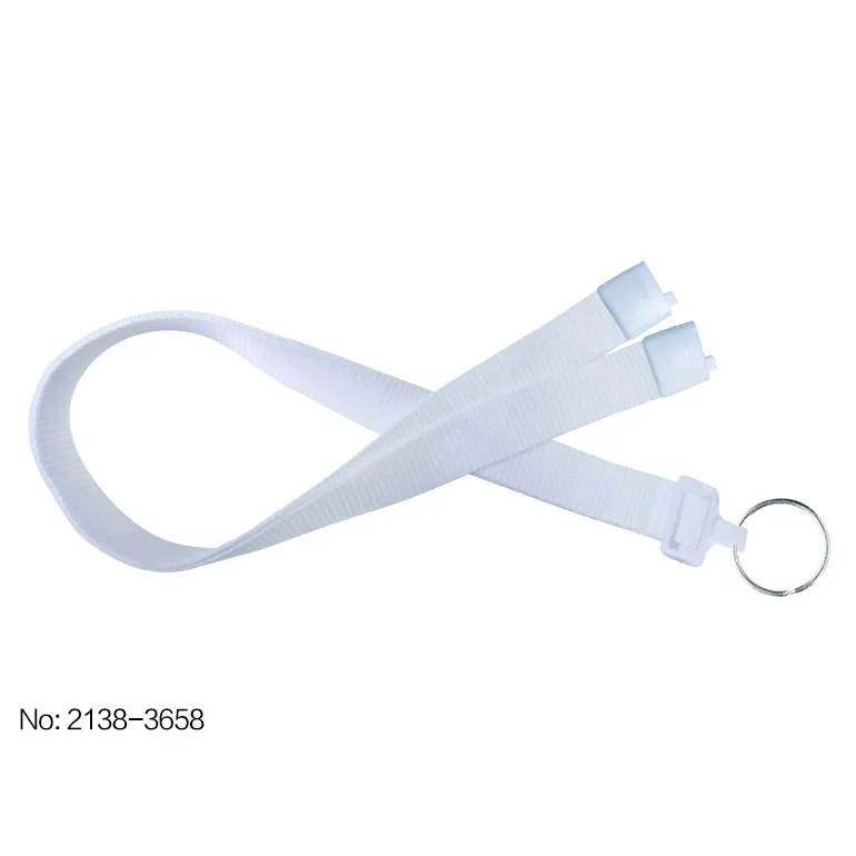 2138-3651 16mm (5.8) Flat Ribbed Polyester Lanyard with Safety Breakaway, USA and Split Ring
2138-3651 16mm (5.8) Flat Ribbed Polyester Lanyard with Safety Breakaway, USA and Split Ring