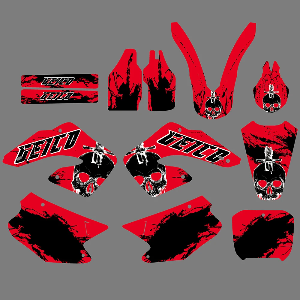 Motocross For Honda CR125 CR125R CR250 CR250R 2000 2001 CR 125 250 125R 250R Team Graphics Decals Stickers Personality Gift
Motocross For Honda CR125 CR125R CR250 CR250R 2000 2001 CR 125 250 125R 250R Team Graphics Decals Stickers Personality Gift
