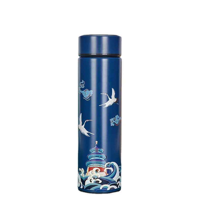 Smart Thermal Bottle 304 Stainless Steel Vacuum Flask, Chinese Style Straight Body Large Capacity Water Cup Annual Meeting Gift
Smart Thermal Bottle 304 Stainless Steel Vacuum Flask, Chinese Style Straight Body Large Capacity Water Cup Annual Meeting Gift
