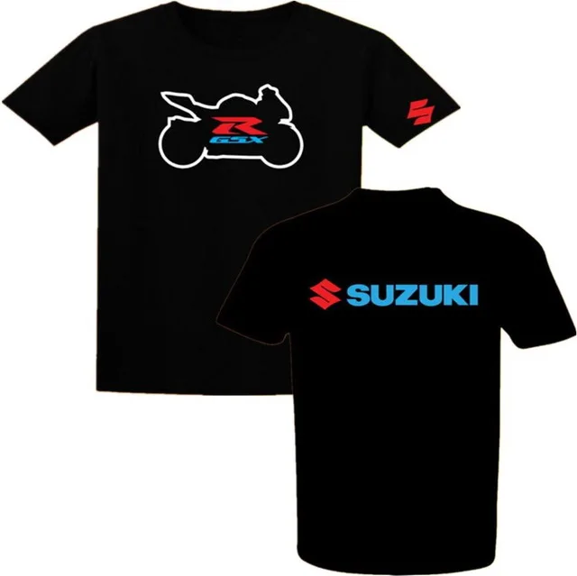 2019 Новая мода для Suzuki GSX R футболка с логотипом команды мотоциклистов Мужская