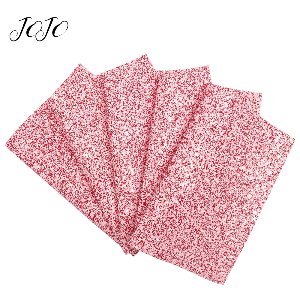 JOJO BOWS 22*30cm Glitter Fabric Red Ceramic Sheet For Clothing Home Furniture Holiday Party Decoration DIY Hair Bows Materials
JOJO BOWS 22*30cm Glitter Fabric Red Ceramic Sheet For Clothing Home Furniture Holiday Party Decoration DIY Hair Bows Materials
