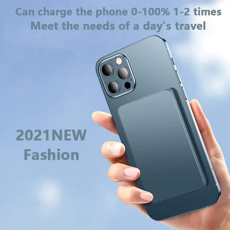 10000mAh Portable Magnetic Wireless Power Bank For Magsafe powerbank 15W Fast Charger For iphone12 External auxiliary battery
10000mAh Portable Magnetic Wireless Power Bank For Magsafe powerbank 15W Fast Charger For iphone12 External auxiliary battery