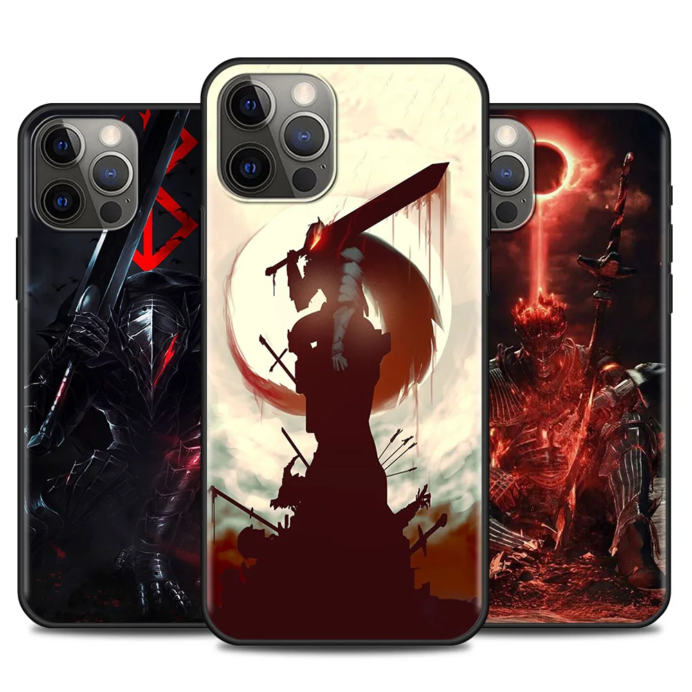 Phone Case For iPhone 12 11 Pro XR Max XR X 8 7 6s 6 Plus SE2020 Black Cover TPU Funda Berserk
Phone Case For iPhone 12 11 Pro XR Max XR X 8 7 6s 6 Plus SE2020 Black Cover TPU Funda Berserk