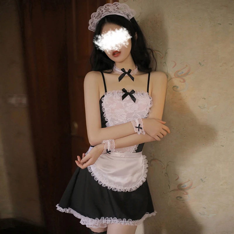 Сексуальный фартук горничной Костюмы для косплея для японских женские прозрачное сексуальное Вечерние белье SM AV с кружевными оборками Уни...
Сексуальный фартук горничной Костюмы для косплея для японских женские прозрачное сексуальное Вечерние белье SM AV с кружевными оборками Уни...