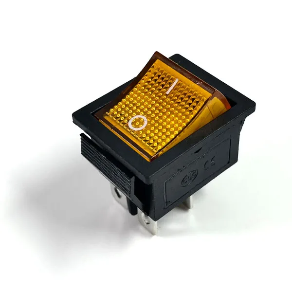 Переключатель KCD4 ВКЛ-ВЫКЛ 4/6 контактов пластик
Переключатель KCD4 ВКЛ-ВЫКЛ 4/6 контактов пластик