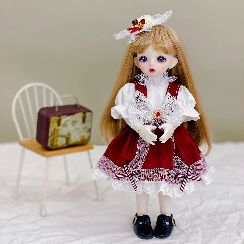 Новинка 1/6 одежда для шарнирных кукол девочек красивых аксессуары тело luodoll Oueneifs |