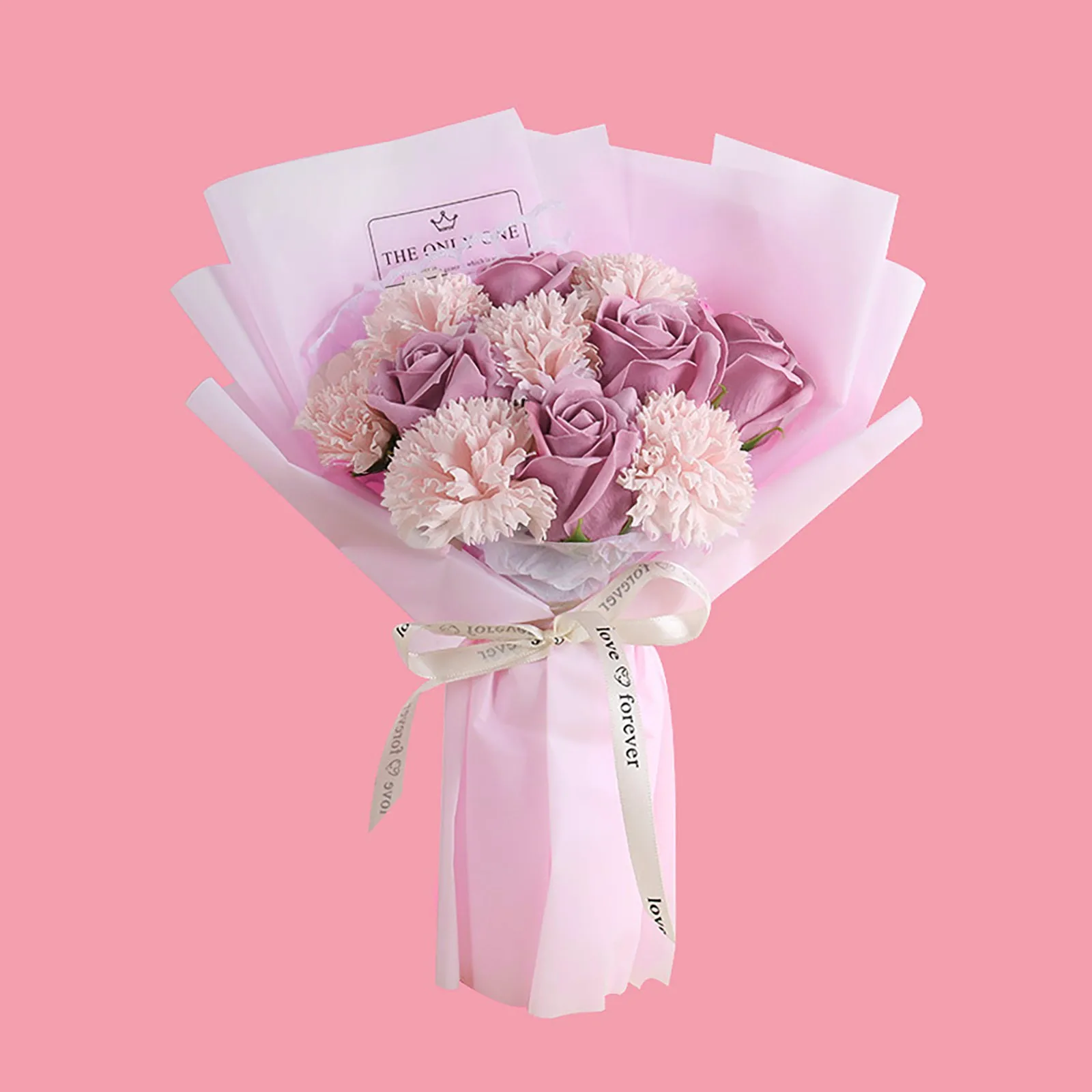 Preserved Flower Pink Carnation Soap Bouquet Rose Flower Mother's Day Gift Soap Flower Gift Artificial Flower Rose Bouquet
Preserved Flower Pink Carnation Soap Bouquet Rose Flower Mother's Day Gift Soap Flower Gift Artificial Flower Rose Bouquet