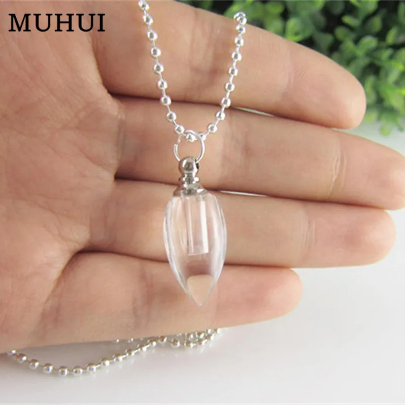 0.2ML Mini Glass Bottle Pendant Necklace Perfume Essential oil Keep Openable Small Bottle Necklaces For Women Jewelry Gift B065
0.2ML Mini Glass Bottle Pendant Necklace Perfume Essential oil Keep Openable Small Bottle Necklaces For Women Jewelry Gift B065