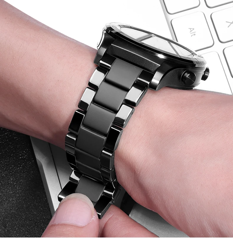 20mm/22mm Strap For Samsung Galaxy watch 3/Active 2/46mm/42mm/ Gear S3 Ceramic bracelet Huawei GT/2/2E/Pro band
20mm/22mm Strap For Samsung Galaxy watch 3/Active 2/46mm/42mm/ Gear S3 Ceramic bracelet Huawei GT/2/2E/Pro band