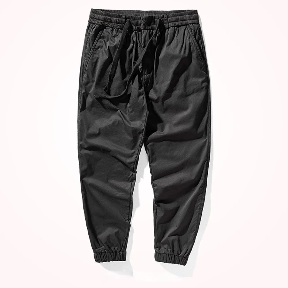 Winter Style with Fleece Warm Casual Pants Men 's Elastic Waist Elastic Sports Versatile Ankle-Banded Pants
Winter Style with Fleece Warm Casual Pants Men 's Elastic Waist Elastic Sports Versatile Ankle-Banded Pants