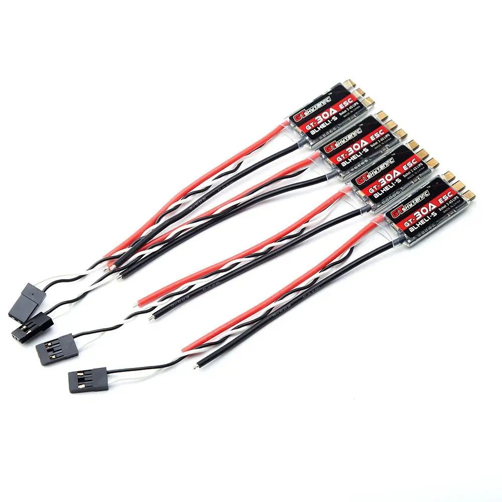 RCtown 4 шт. GTSKYTENRC FVT GT-30A BLlheli-s SPRING 30A ESC 2-6S поддерживает Mulitshot DSHOT Oneshot42 OneShot125