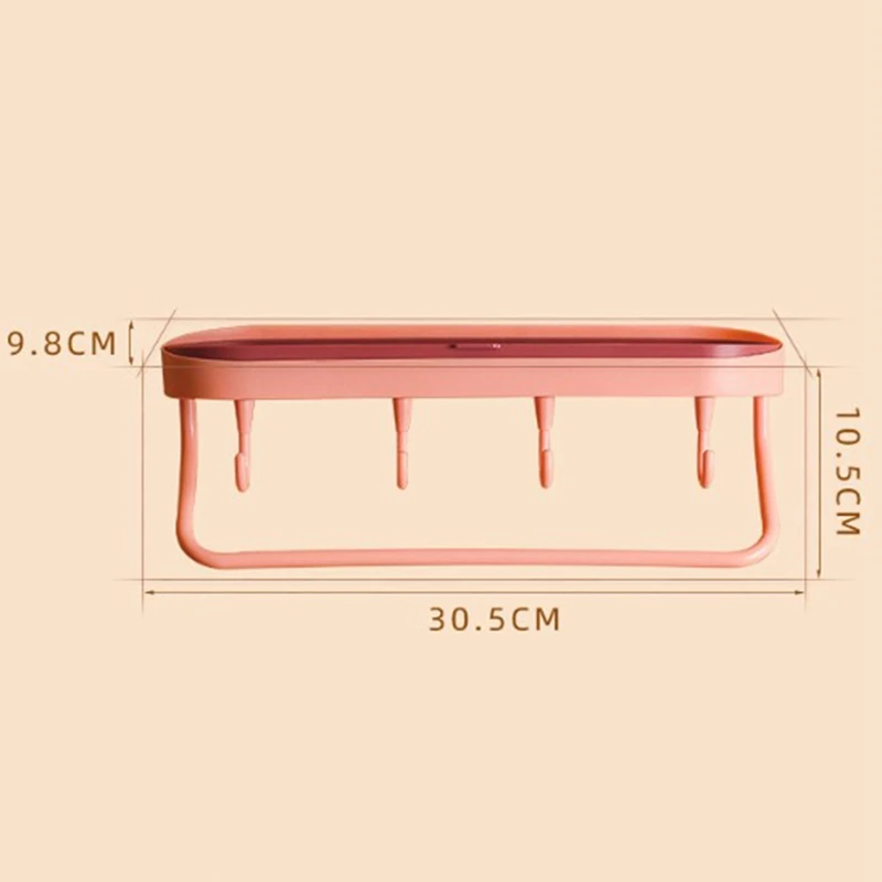 Wall Mounted Soap Holder Towel Rack Bathroom Hanging Plastic Soap Storage Drain Rack Bath Towel Shelf Shampoo Shower Gel Stand
Wall Mounted Soap Holder Towel Rack Bathroom Hanging Plastic Soap Storage Drain Rack Bath Towel Shelf Shampoo Shower Gel Stand