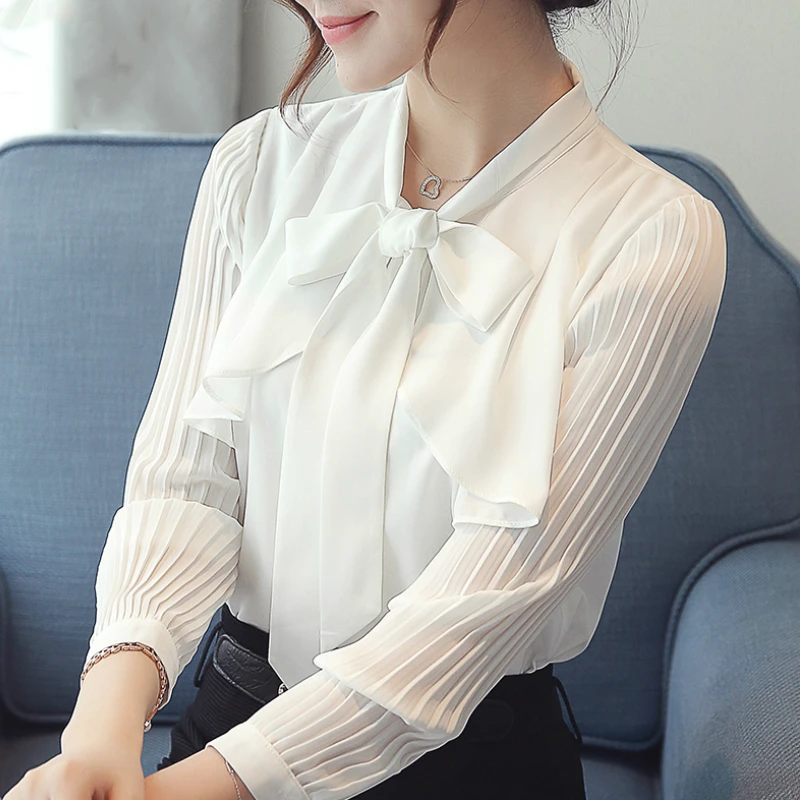 Womens Tops And Blouses Bow Collar Office Ladies Blouse Women Fashion 2021 Long Sleeve White Chiffon Blouse Women Shirts
Womens Tops And Blouses Bow Collar Office Ladies Blouse Women Fashion 2021 Long Sleeve White Chiffon Blouse Women Shirts