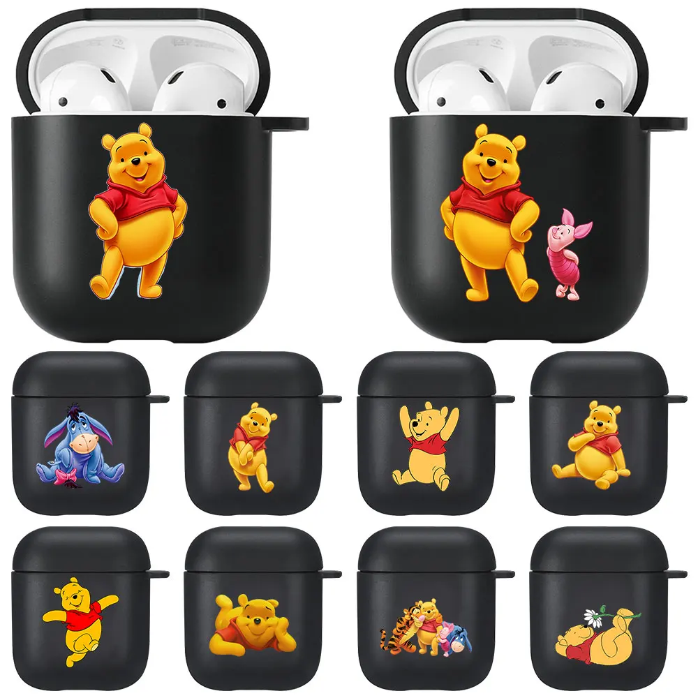 Disney Winnie the Pooh Cover AirPods Case For Apple AirPods 1 2 Black TPU Bluetooth Earphone Charging for AirPods 2 1 Box Casing
Disney Winnie the Pooh Cover AirPods Case For Apple AirPods 1 2 Black TPU Bluetooth Earphone Charging for AirPods 2 1 Box Casing