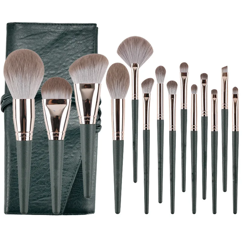 14 PCS Makeup Brush Set Makeup Brush Super Soft Facial Brush Powder Brush Beauty Tools Makeup Brush Storage Bag
14 PCS Makeup Brush Set Makeup Brush Super Soft Facial Brush Powder Brush Beauty Tools Makeup Brush Storage Bag