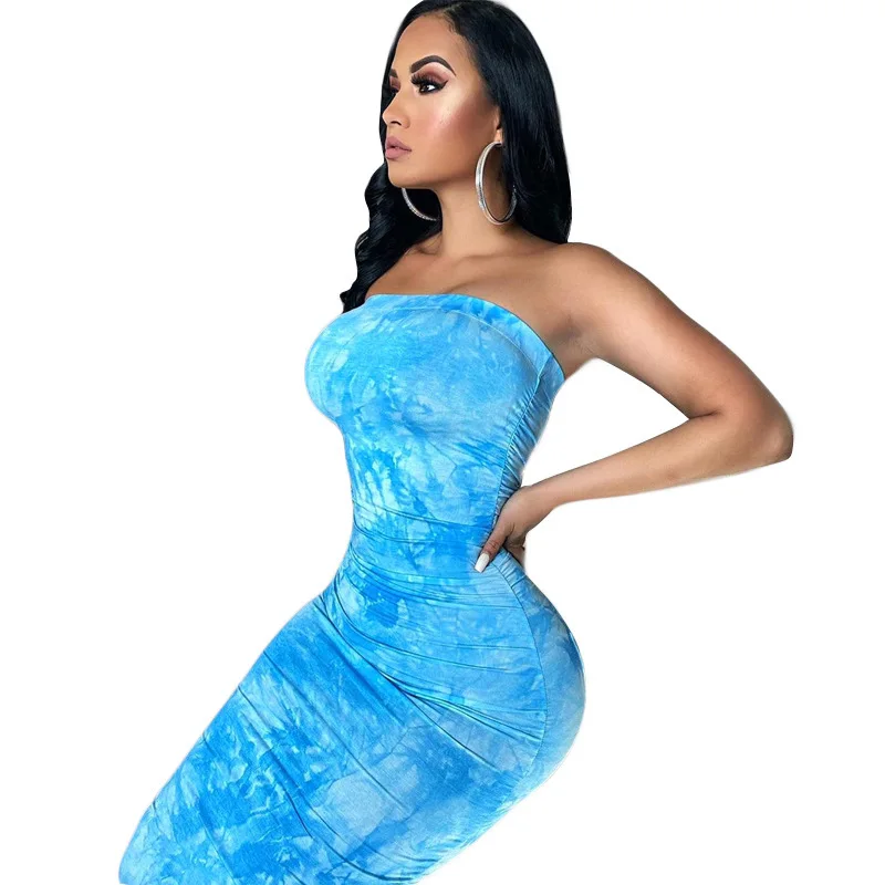 INS 2021 Summer New Plus Size Women's For Clothing One-shoulder Tube Top Fashion Self-cultivation Temperament Printed Dress
INS 2021 Summer New Plus Size Women's For Clothing One-shoulder Tube Top Fashion Self-cultivation Temperament Printed Dress