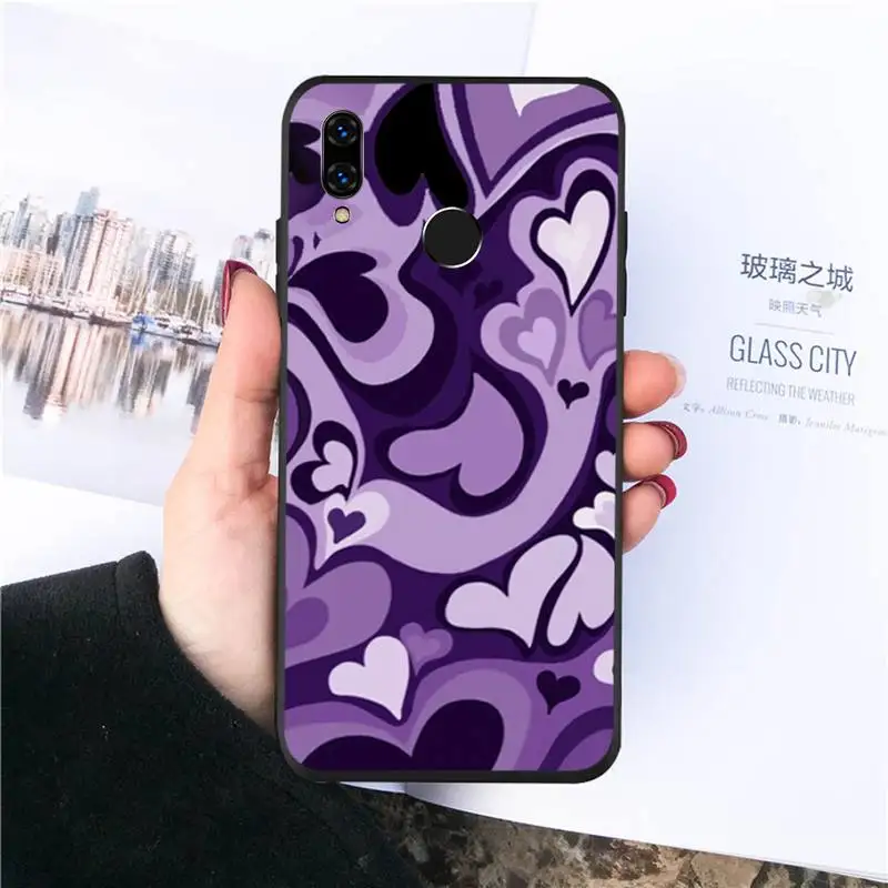 Purple Heart Swirl Pattern Cover Phone Case For Huawei honor Mate P 10 20 30 40 Pro 10i 9 10 20 8 x Lite Luxury brand shell
Purple Heart Swirl Pattern Cover Phone Case For Huawei honor Mate P 10 20 30 40 Pro 10i 9 10 20 8 x Lite Luxury brand shell