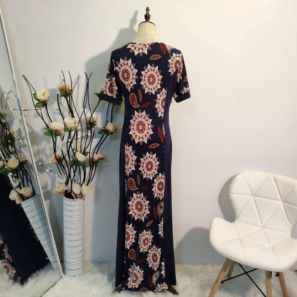 Fashion Summer Bohemian Clothing Printing stitching Women Beach Long Dress America Europe Femme Robe Casual Vestido De Mujer
Fashion Summer Bohemian Clothing Printing stitching Women Beach Long Dress America Europe Femme Robe Casual Vestido De Mujer