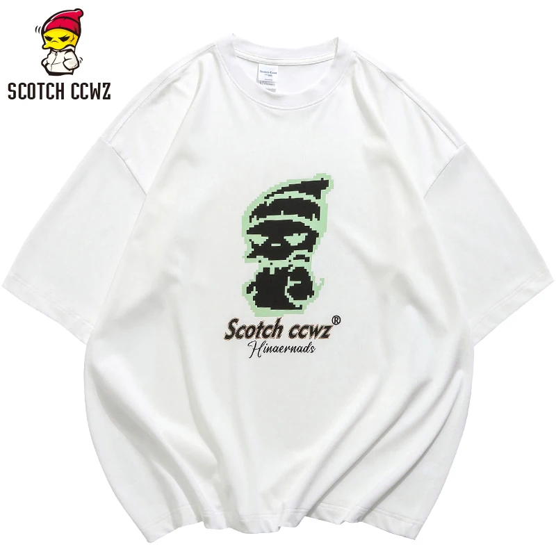 SCOTCH CCWZ Hip Hop Streetwear Harajuku T Shirt Print Street Fashion 2021 Men Summer Short Sleeve T-Shirt Cotton Loose
SCOTCH CCWZ Hip Hop Streetwear Harajuku T Shirt Print Street Fashion 2021 Men Summer Short Sleeve T-Shirt Cotton Loose